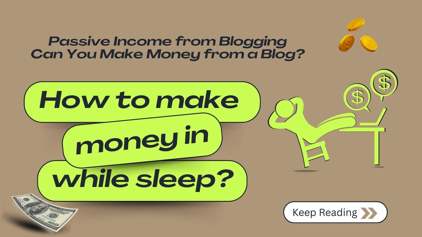 Passive Income from Blogging – Can You Make Money from a Blog?